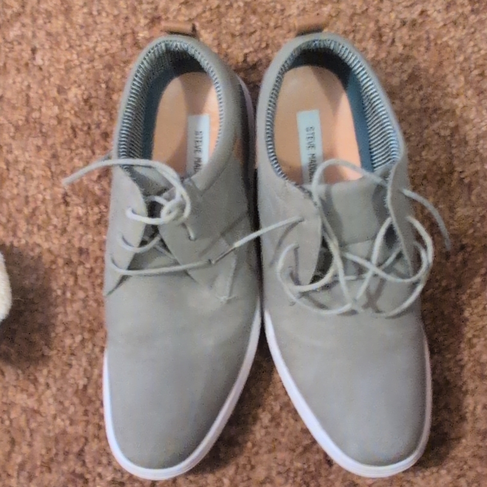 Steve Madden Gray Men's Oxfords
